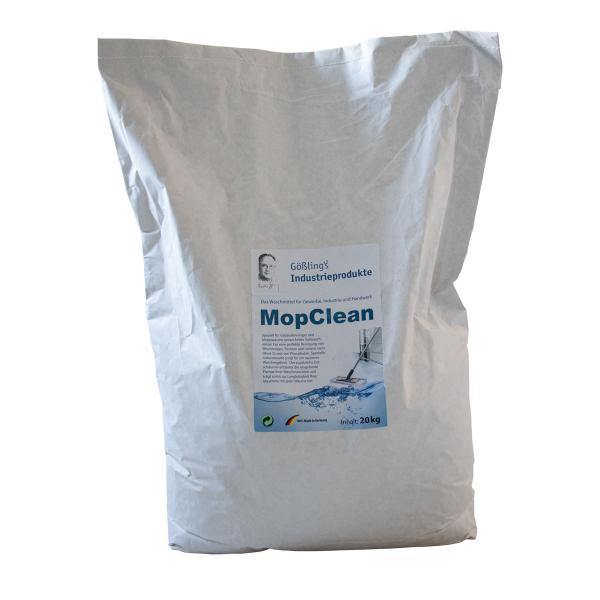 Gößling's®  Industrieprodukte - MopClean Waschmittel - 20kg